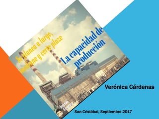 Verónica Cárdenas
San Cristóbal, Septiembre 2017
 