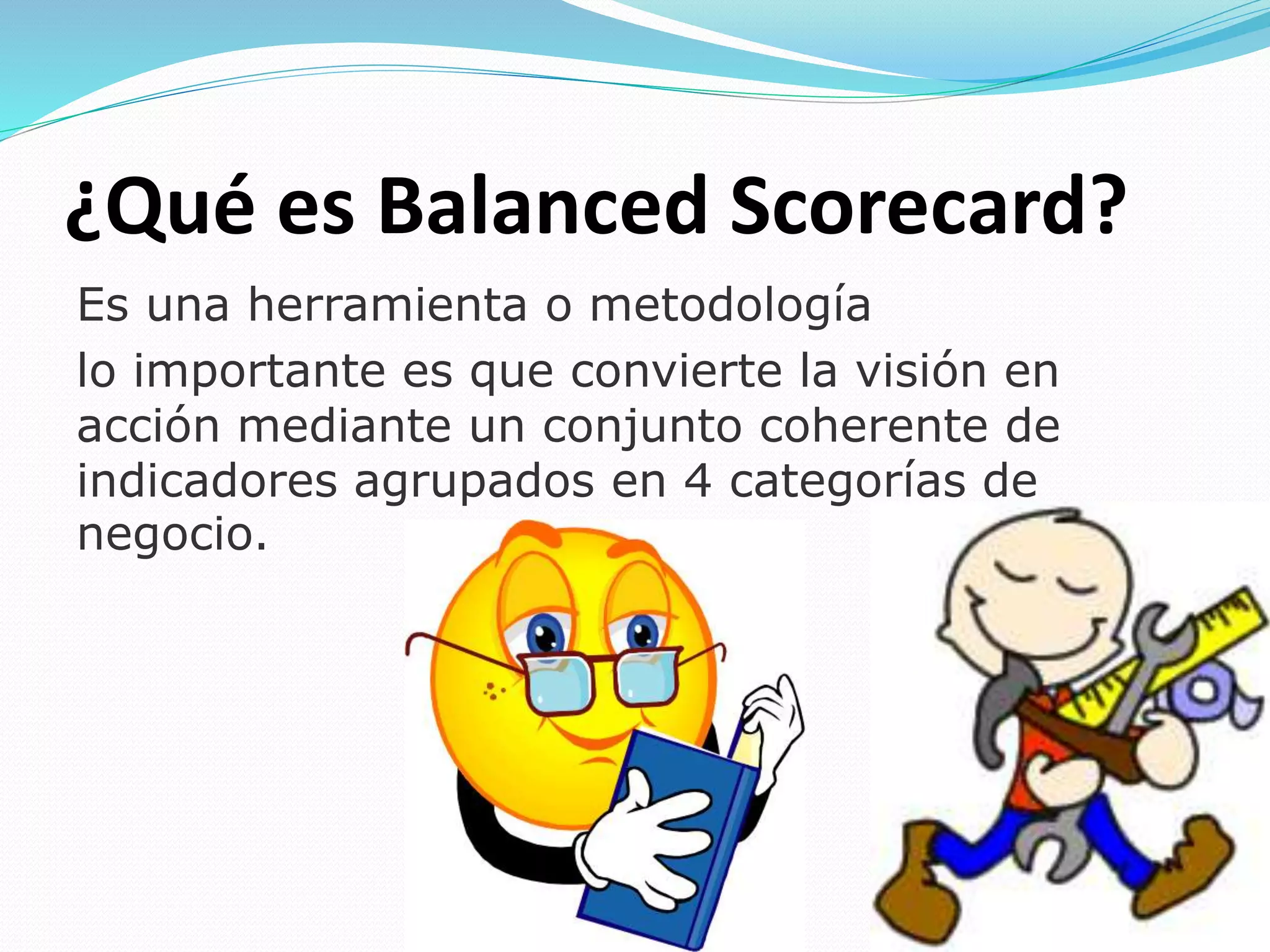 tablero de control balanced scorecard | PPTX