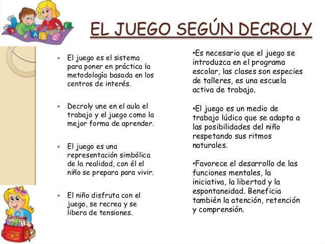 Presentación decroly