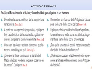 ACTIVIDAD PÁGINA 23
 