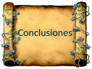 Conclusiones
 