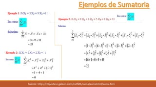 Fuente: http://colposfesz.galeon.com/est501/suma/sumahtml/suma.htm
 