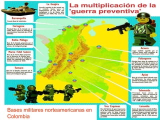 Bases militares norteamericanas en Colombia 