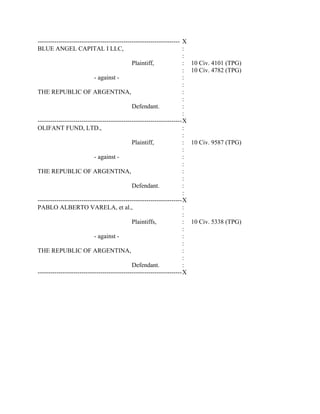 -------------------------------------------------------------------- 
BLUE ANGEL CAPITAL I LLC, 
Plaintiff, 
- against - 
...