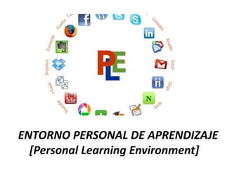 ENTORNO PERSONAL DE APRENDIZAJE
[Personal Learning Environment]
 