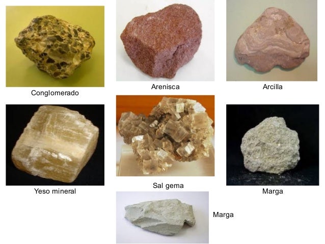 Presentación de las rocas sedimentarias naturales