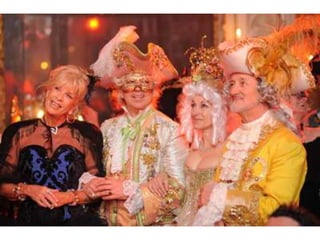 Presentación del carnaval de venecia