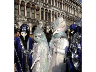 Presentación del carnaval de venecia