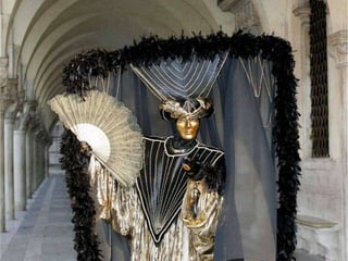 Presentación del carnaval de venecia