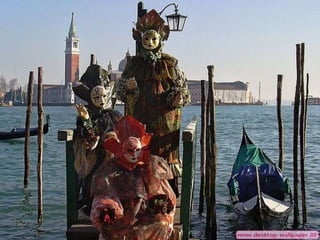 Presentación del carnaval de venecia