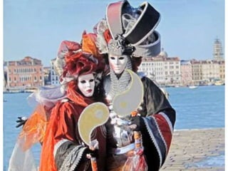 Presentación del carnaval de venecia