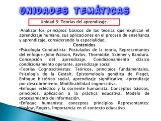 Unidad 2: Factores y Variables del proceso de enseñanza aprendizaje.ObjetivoAnalizar los factores y variables presentes en el proceso de enseñanza y aprendizaje ContenidosFactores biológicos: Cerebro, sistema nervioso central, Sistema Endocrino.