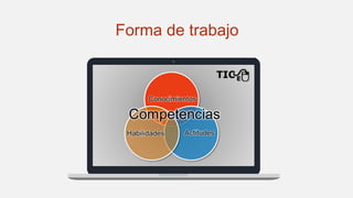 Forma de trabajo
 