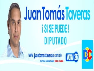 Ha plasmado su propuesta de reforma policial en su libro titulado “Redefinición del Rol Policial. Garantía de la Seguridad Ciudadana”, texto en el cual Juan Tomás Taveras plantea la redefinición de la Policía Nacional, mediante el mejoramiento intenso y la aplicación de la comunitarización policial, filosofía de seguridad pública en la que se especializó como formador de formadores de policía comunitaria en España, Canadá y Estados Unidos.Estos métodos de seguridad pública, lo llevaron a lograr éxitos contundentes en los cargos policiales que ocupó, ganando el respeto y admiración de gran parte de la familia policial, así como de la ciudadanía en general.Es miembro directivo, fundador y creador de la idea de la Fundación Justicia y Bien Común, una institución dedicada a defender los derechos y libertades ciudadanas y de las personas, con el objetivo de promover una cultura de educación en participación ciudadana, en defensa y protección de los derechos y libertades de las personas, de manera que cada habitante se convierta en un agente de cambio a favor del desarrollo integral y humano de nuestro país.En el año 2009, luego de 5 años en el rango de General, tras suscitarse circunstancias de abuso de poder en su contra, fue arrestado a raíz de ejercer el derecho a difundir y expresar sus pensamientos en defensa de la institucionalidad y los mejores intereses de la policía dominicana, a través de sus escritos, resultando injustamente puesto en retiro, a causa de la polémica que motivara uno de sus artículos que escribió y publicó en el diario Clave Digital en el cual manifestaba una realidad incómoda sobre las funciones de las Fuerzas Armadas de la República Dominicana respecto a la función policial. 