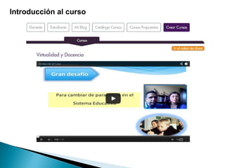 Introducción al curso
 