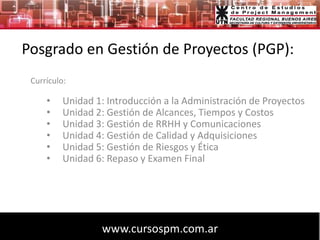 Preparación de Examen de Certificación PMP en Español