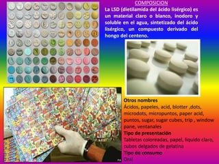 Drogas sintéticas y LSD | PPTX