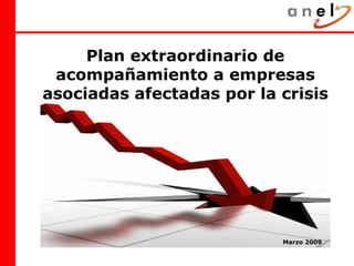 Plan extraordinario de acompañamiento a empresas asociadas afectadas por la crisis Marzo 2009 