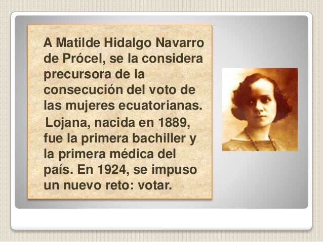Participación política de las mujeres en Ecuador