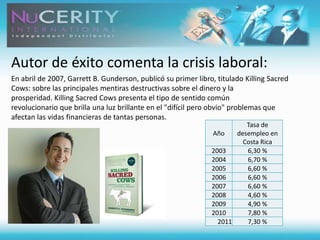 La razón principal porque la gente tiene hoy esta lucha financiera es debido a que han pasado mucho tiempo en la escuela pero aún así, realmente no han aprendido nada sobre el dinero.Robert T. Kiyosaki