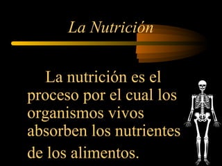 Nutrición