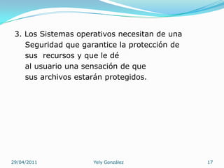 Núcleos de seguridad(14)