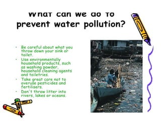 WATER POLLUTION