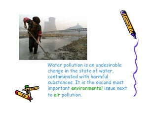 WATER POLLUTION
