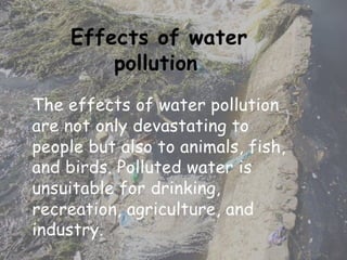 WATER POLLUTION