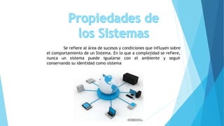 Se refiere al área de sucesos y condiciones que influyen sobre
el comportamiento de un Sistema. En lo que a complejidad se refiere,
nunca un sistema puede igualarse con el ambiente y seguir
conservando su identidad como sistema
 