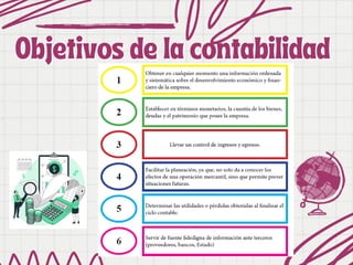 Objetivos de la contabilidad
Objetivos de la contabilidad
 