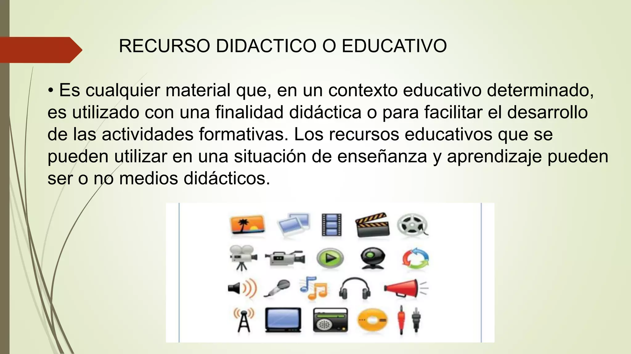 Los recursos didacticos. | PPT
