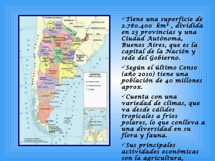 Presentación de república argentina