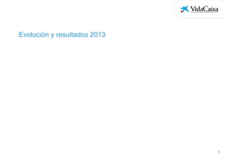 Evolución y resultados 2013

7

 