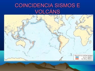 COINCIDENCIA SISMOS ECOINCIDENCIA SISMOS E
VOLCÁNSVOLCÁNS
 