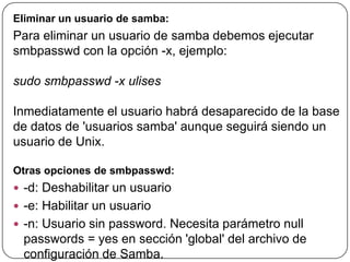Presentación de Samba | PPTX