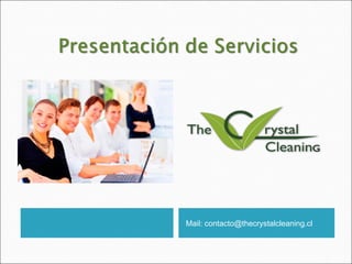 Mail: contacto@thecrystalcleaning.cl

 