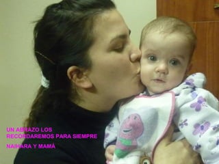UN ABRAZO LOS RECORDAREMOS PARA SIEMPRE NAIHARA Y MAMÁ