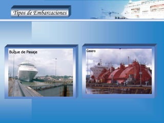 Tipos de Embarcaciones
 