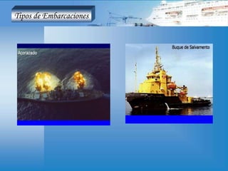 Tipos de Embarcaciones
 