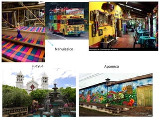 Nahuizalco 
Juayua Apaneca 
 