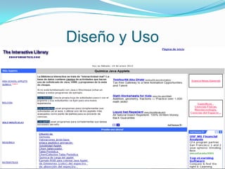 Diseño y Uso
 