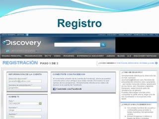 Registro
 