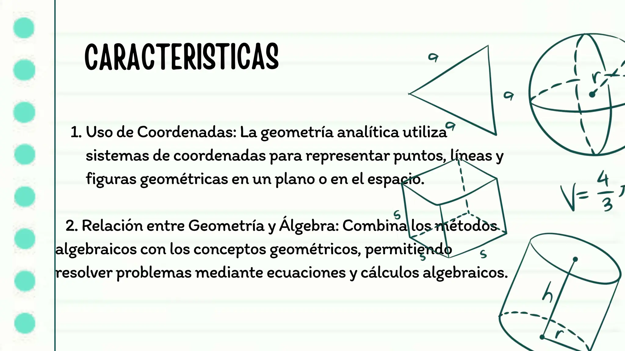 Estudio de la geometría analitica. Pptx. | PPT