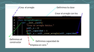 Presentacion con codigos de ejemplo en python | PPTX