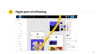 Figma para wireframing
25
 