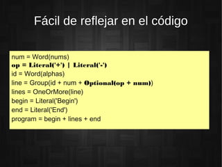 Introducción a DSL (Lenguajes Específicos de Dominios) con Python | ODP