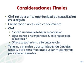 Presentación e. guimaraes casa abierta ciat 2013