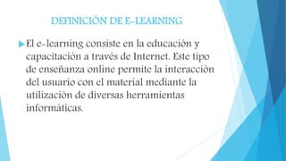 Presentación e learning proyecto | PPT