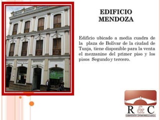 Presentación edificio mendoza